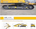 XCMG 0.3 cúbico 135B excavador