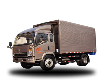 HOWO 4X2 Caja bienes camión