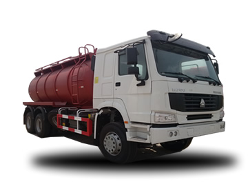 SINOTRUK HOWO de vacío de succión de aguas residuales camión