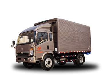 SINOTRUK HOWO 4x2 Caja camión